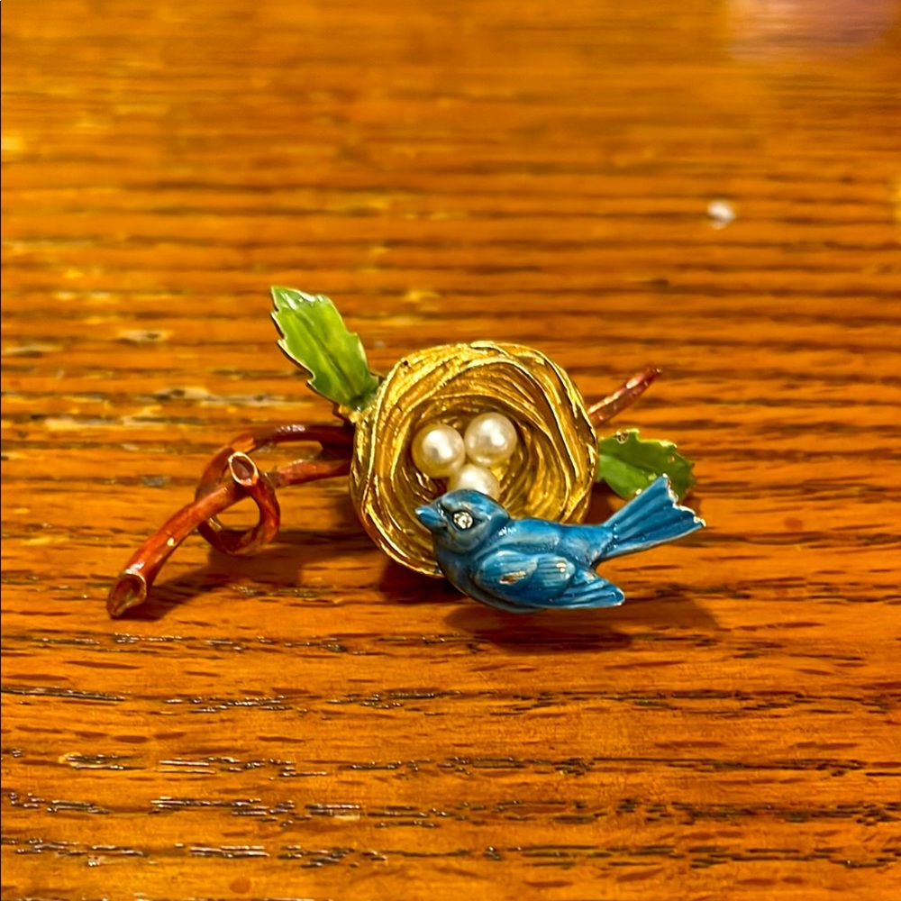 Florenza Vintage Bird Brooch 🌺